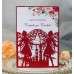 Party Invitation Card Butterfly Faery Holiday Greeting Card Laser Cut Iridescent Paper